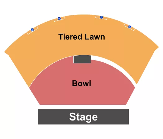 seating chart for Mesa Amphitheatre - Endstage GA - eventticketscenter.com