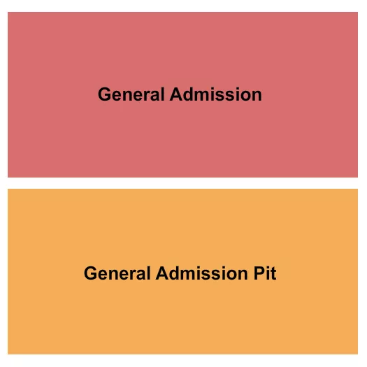 seating chart for Mesa Amphitheatre - GA/Pit - eventticketscenter.com