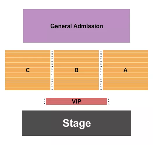 seating chart for Mesa County Fairgrounds - Grand Junction - Endstage - eventticketscenter.com