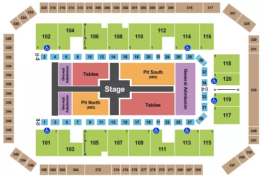 Wells Fargo Arena Tickets & Seating Chart - ETC