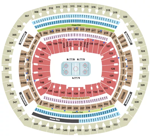 MetLife Stadium Seating Chart + Section, Row & Seat Number Info