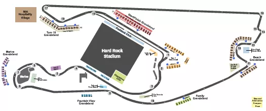 Hard Rock Stadium Seating Chart + Section, Row & Seat Number Info