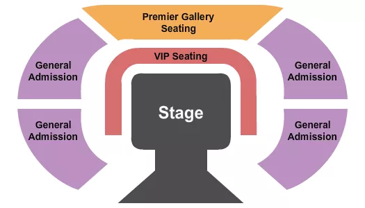 seating chart for MidCity District - Venardos Circus - eventticketscenter.com