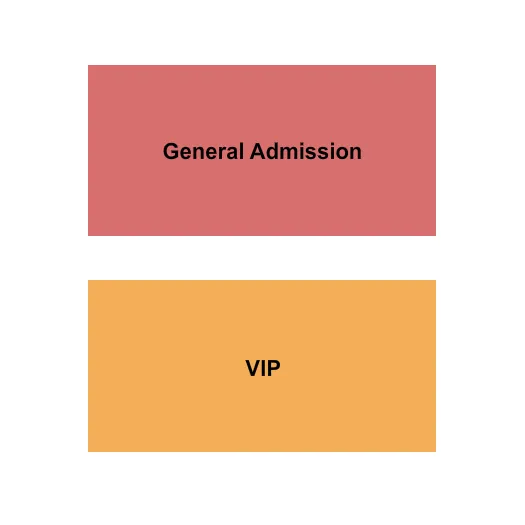 seating chart for Middle East - Upstairs - GA/VIP - eventticketscenter.com