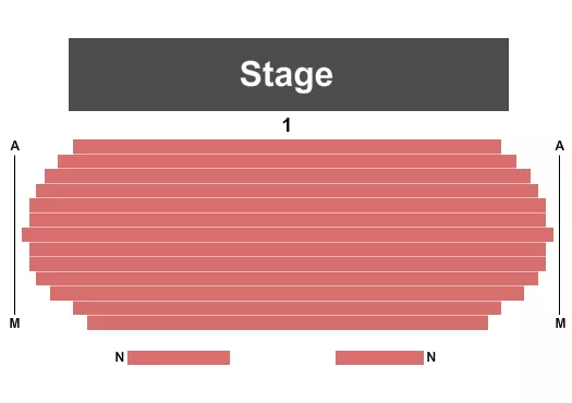 seating chart for Middlesex College - End Stage - eventticketscenter.com
