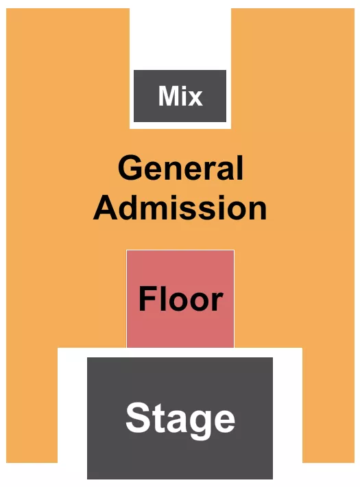 seating chart for Midway - Edmonton - GA/Floor - eventticketscenter.com