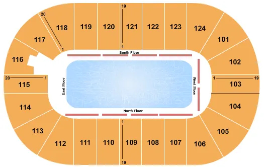 seating chart for Mary Brown's Centre - Thank You Canada - eventticketscenter.com