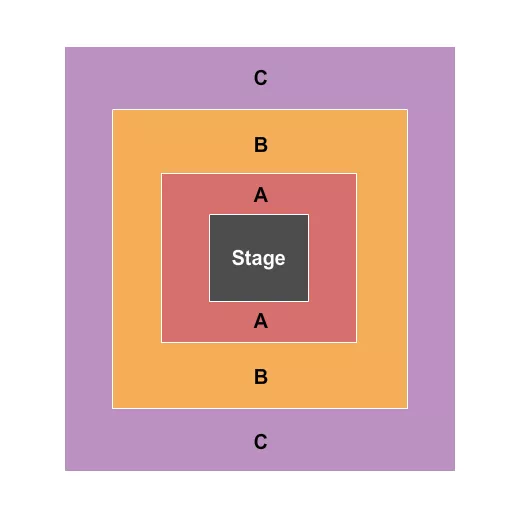 seating chart for Kirk of Highland - Candlelight - eventticketscenter.com