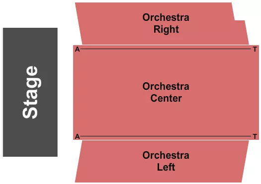 seating chart for Millsaps College Gertrude C Ford Academic Complex Recital Hall - Endstage - eventticketscenter.com