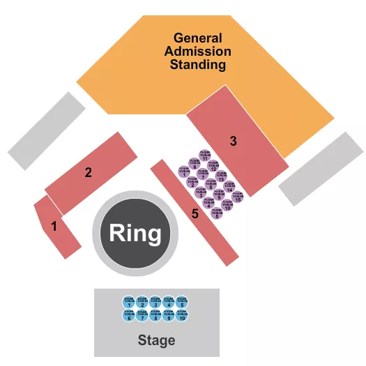 seating chart for Minglewood Hall - MMA - eventticketscenter.com