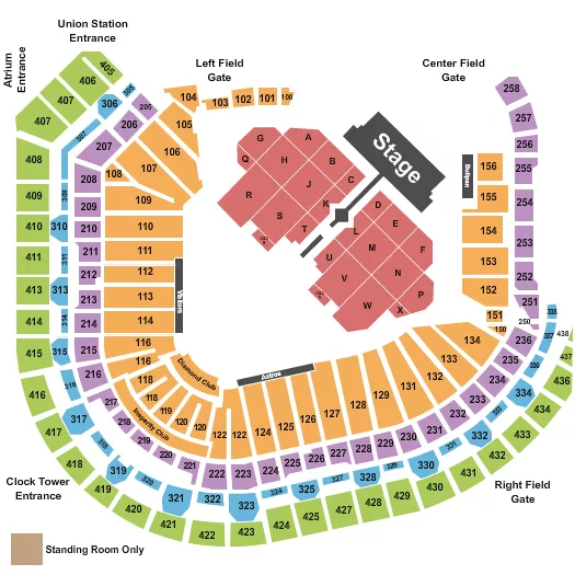 seating chart for Daikin Park - Fuerza Regida - eventticketscenter.com