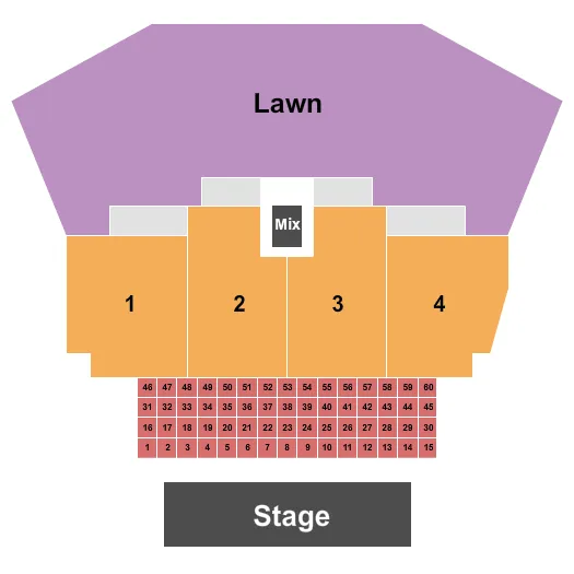 seating chart for Miramar Regional Park Amphitheater - Endstage Tables 2 - eventticketscenter.com
