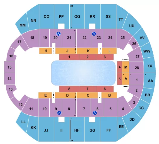 Mississippi Coast Coliseum Tickets & Seating Chart - ETC