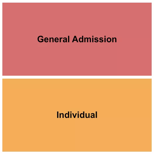 seating chart for Mississippi Pizza - OR - GA/Individual - eventticketscenter.com