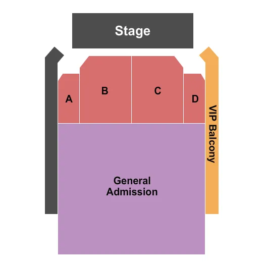 seating chart for Mizner Park Amphitheater - Endstage 4 - eventticketscenter.com