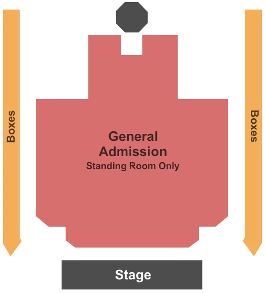 seating chart for Mizner Park Amphitheater - General Admission - eventticketscenter.com