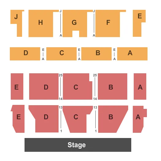 Mobile Civic Center Theater Tickets & Seating Chart ETC