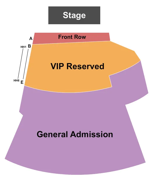 seating chart for COMIX At Mohegan Sun - Sean Patton - eventticketscenter.com