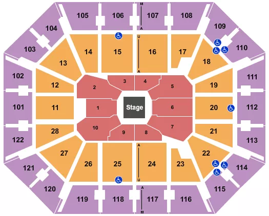 Mohegan Sun Arena Tickets Seating