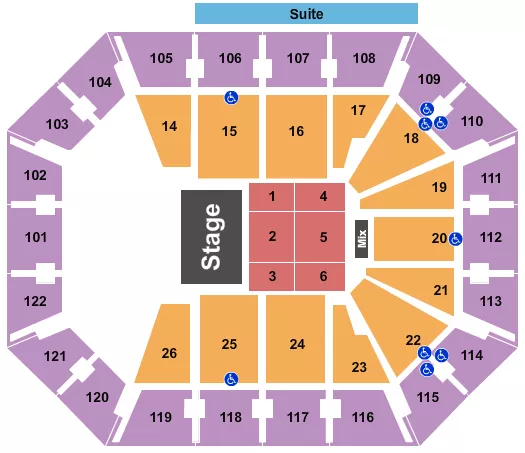 Mohegan Sun Arena Tickets & Seating Chart - ETC