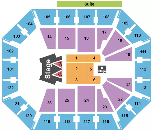 Mohegan Sun Arena Tickets & Seating Chart - ETC