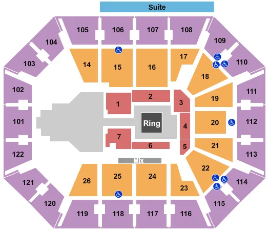 Mohegan Sun Arena Tickets Seating