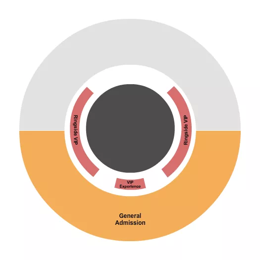 Cirque LuzDalia Seating Map