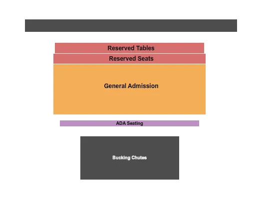 seating chart for Montana Expopark Grandstand - Reserved & GA - eventticketscenter.com
