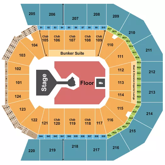 seating chart for Moody Center ATX - Don Toliver - eventticketscenter.com