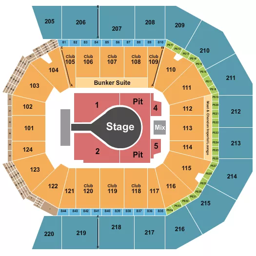 seating chart for Moody Center ATX - Kacey Musgroves - eventticketscenter.com