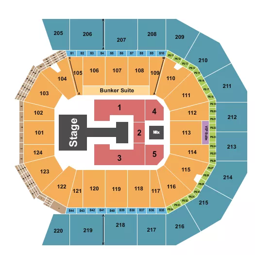 seating chart for Moody Center ATX - Katseye - eventticketscenter.com