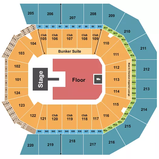 seating chart for Moody Center ATX - Ken Carson - eventticketscenter.com
