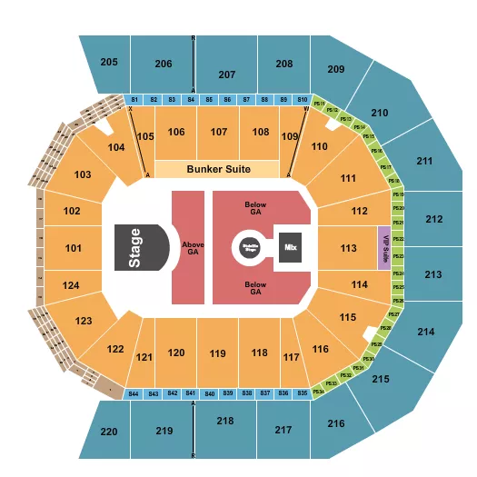 seating chart for Moody Center ATX - Phoebe Bridgers - eventticketscenter.com