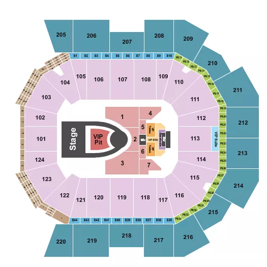 seating chart for Moody Center ATX - Usher - eventticketscenter.com