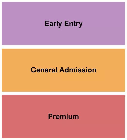 seating chart for Moraine Valley Church - GA/Premium/Early Entry - eventticketscenter.com