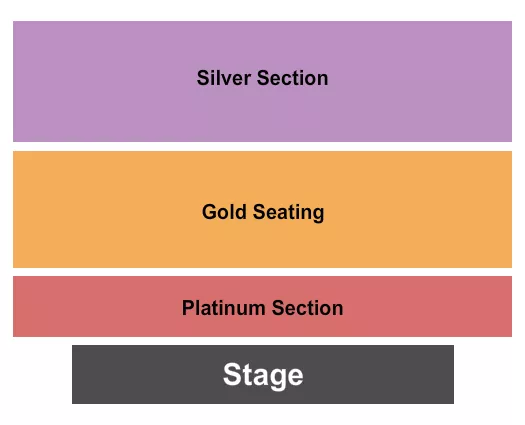 seating chart for Morgan County Fairgrounds - IN - Platinum/Gold/Silver - eventticketscenter.com