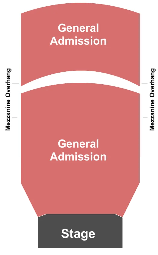 seating chart for Morrison Center For The Performing Arts - General Admission - eventticketscenter.com