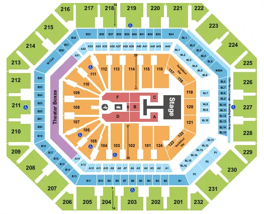 seating chart for Mortgage Matchup Center - Disney Descendants - eventticketscenter.com