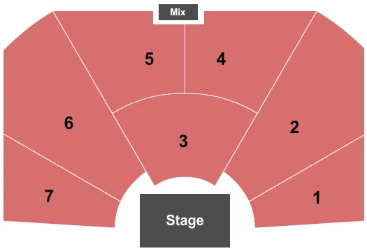 seating chart for Muckleshoot Events Center - Endstage 2 - eventticketscenter.com