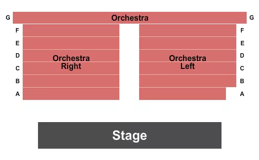 seating chart for Mulitz-Gudelsky Theatre Lab at Olney Theatre Center - Endstage 3 - eventticketscenter.com