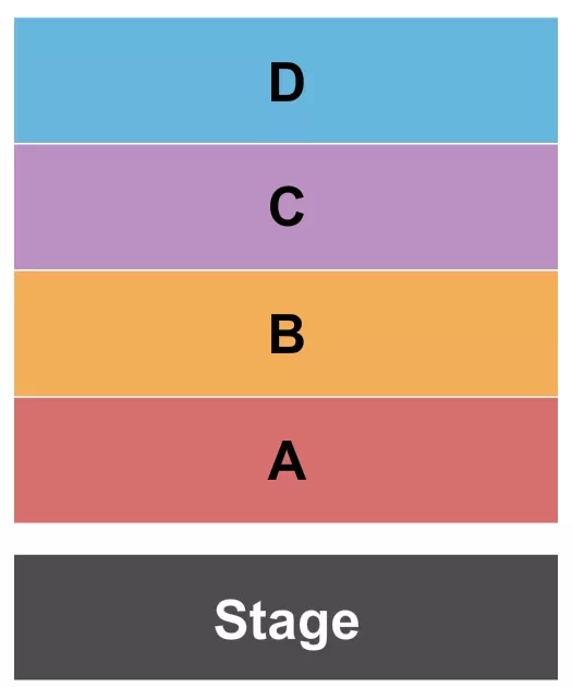 seating chart for Museum Of Contemporary Art Chicago - Zone A-D - eventticketscenter.com