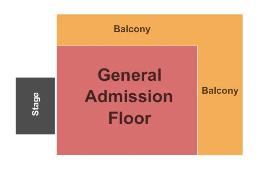 seating chart for Myth Live - GA Floor - eventticketscenter.com