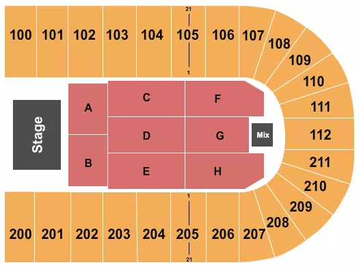 Nrg Arena Tickets Seating Chart Event Center