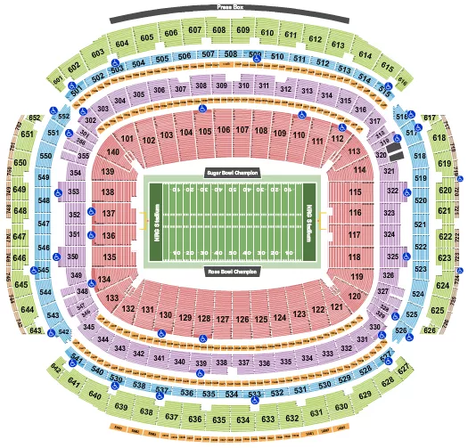 Nrg Stadium Tickets And Seating Chart Event Tickets Center 1909