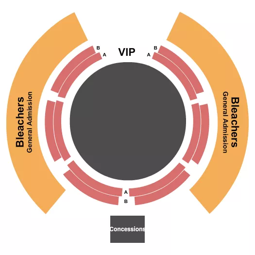 seating chart for Napa Valley Expo - Zoppe Family Circus - eventticketscenter.com