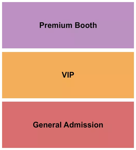 seating chart for Nate Jackson's Super Funny Comedy Club - GA/VIP/Premium - eventticketscenter.com