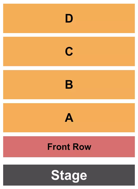 seating chart for National City Christian Church - Candlelight 2 - eventticketscenter.com