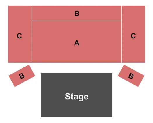 seating chart for New Bern Riverfront Convention Center - General Admission Section 2 - eventticketscenter.com