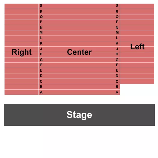 seating chart for New Castle Playhouse - Endstage - eventticketscenter.com