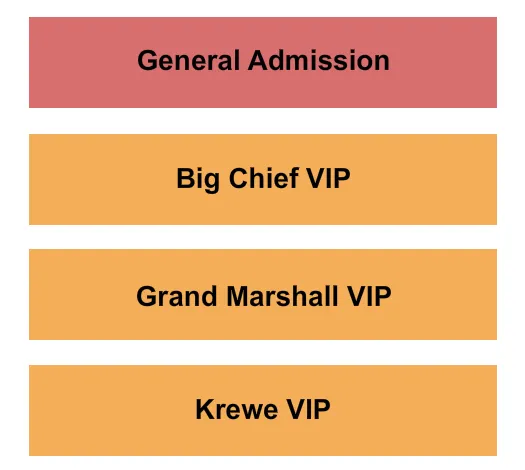 seating chart for New Orleans Fair Grounds - Jazz and Heritage - eventticketscenter.com